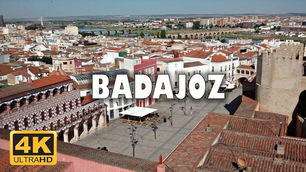 Badajoz, Spain 🇪🇸 | 4K Drone Footage
