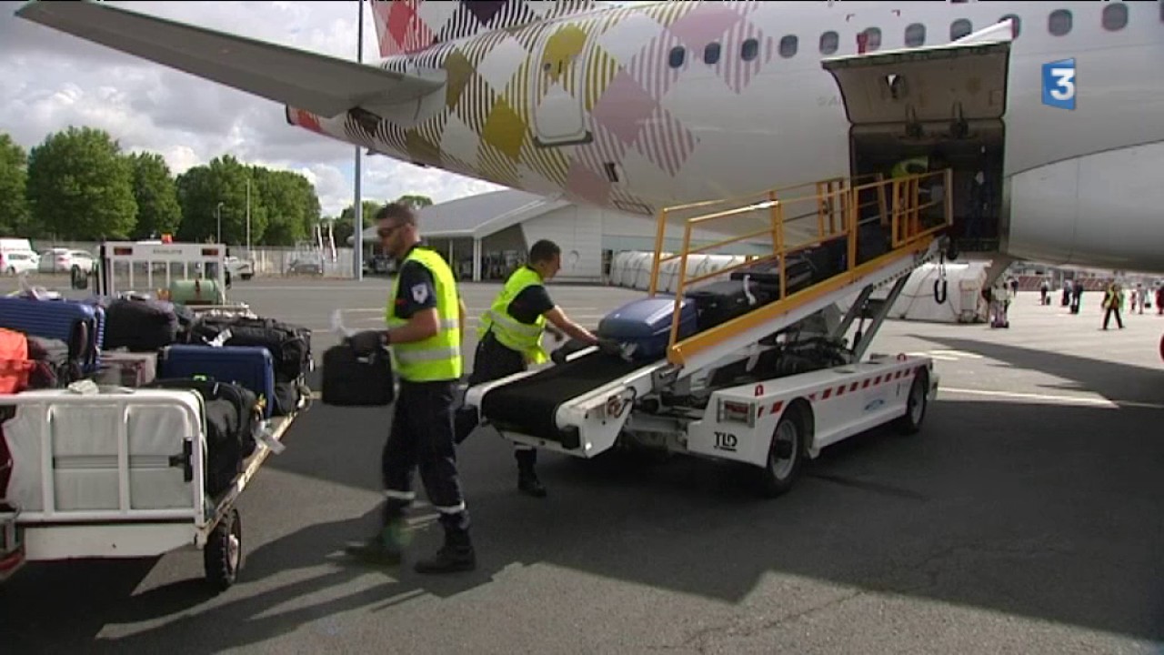 Hausse trafic estival &agrave; l'a&eacute;roport de Carpiquet