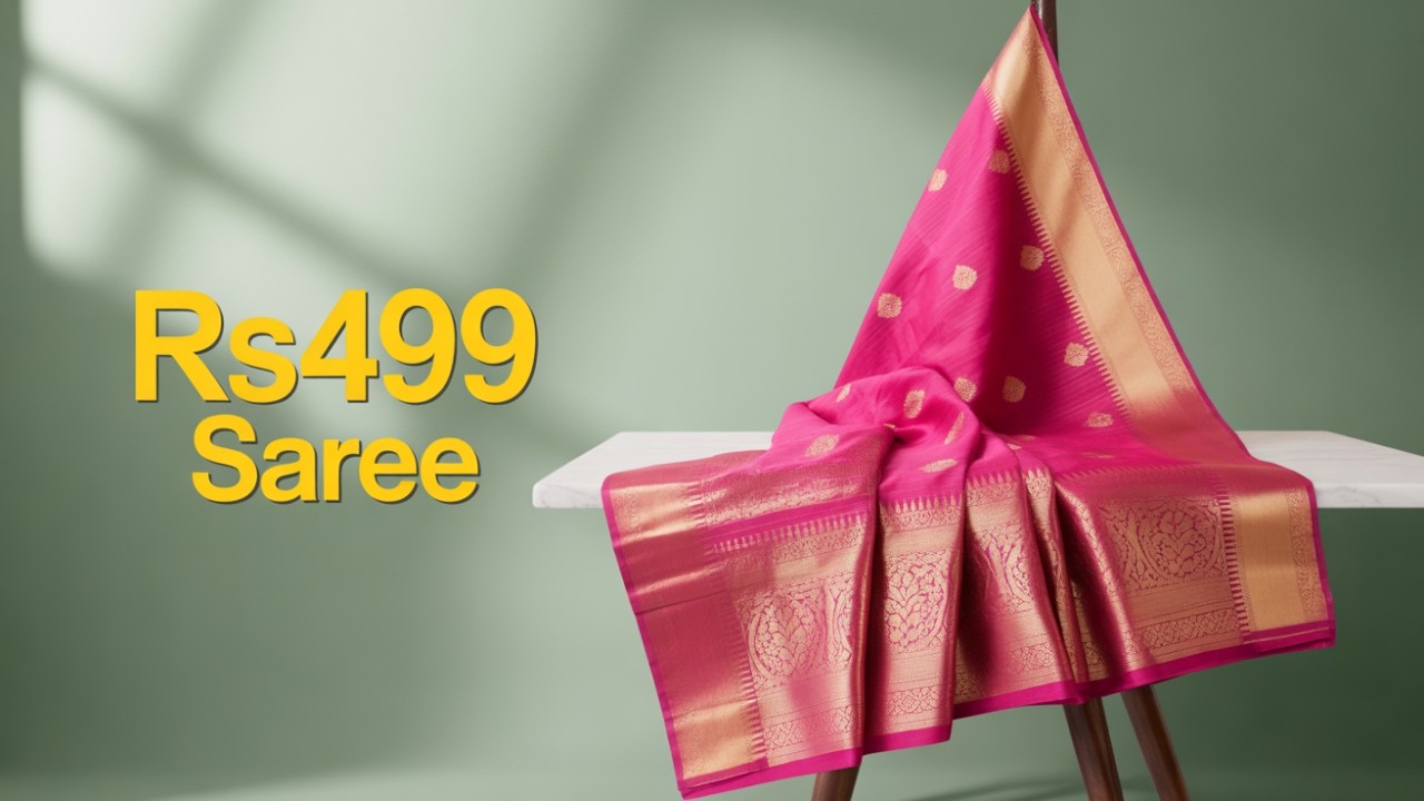 80%ஆபர் Rs499|வெண்பட்டு சேலை சொந்ததறி உற்பத்தி விலையில் 9361900855 #trendingshorts #saree #fashion