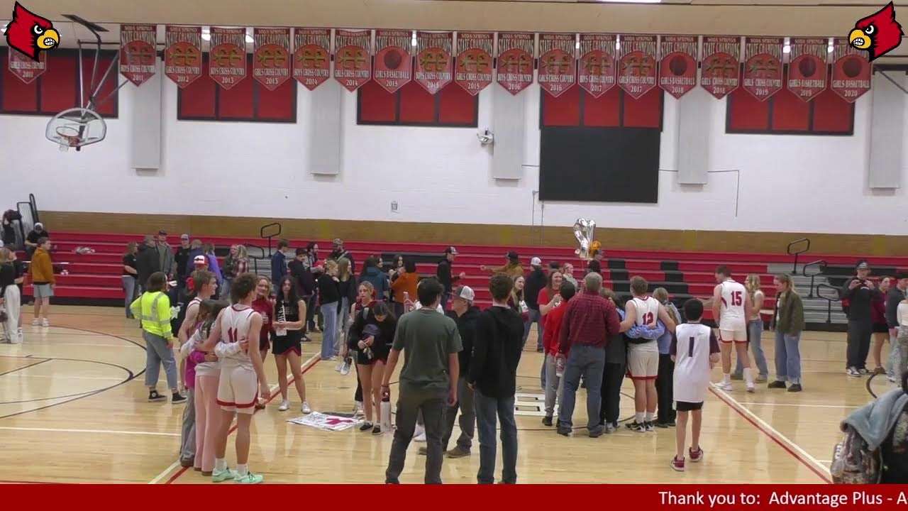Soda Springs VS. Malad BBB Senior Night