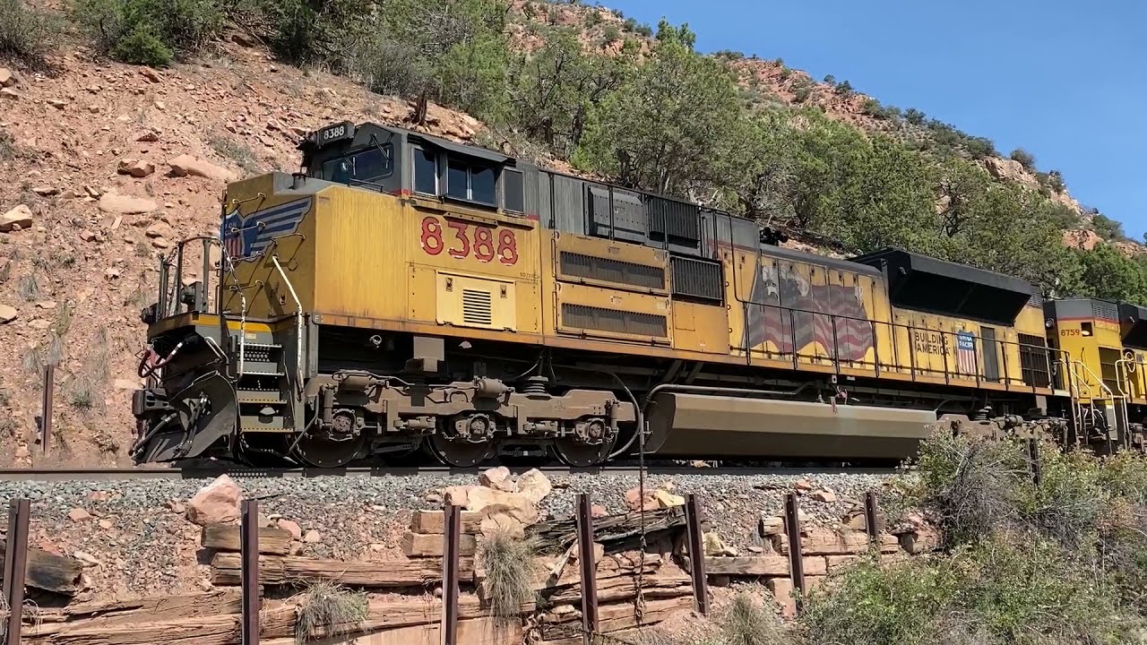 UP SD70ACe DPU Pacing at Somerset CO Sept 2021
