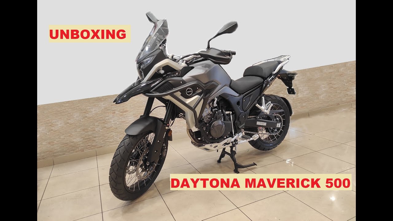 Unboxing the DAYTONA MAVERICK 500cc (2021)