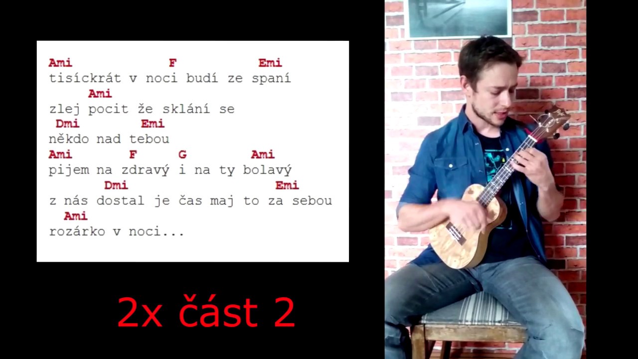 Divokej Bill - Roz&aacute;rka | tutori&aacute;l | lekce ukulele