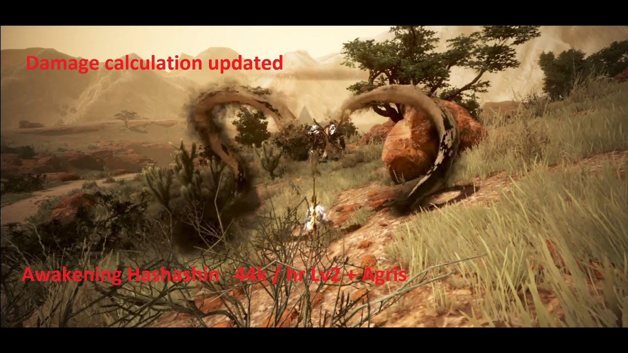 BDO Darkseeker's Retreat   2 event Awakening Hashashin   44k hr Lv2 + Agris 覺醒哈薩辛 黑暗追隨者住處 44K雜物 2紅圈