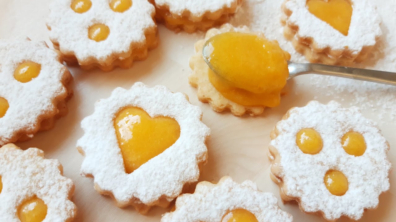 Lemon Curd Sandwich Cookies