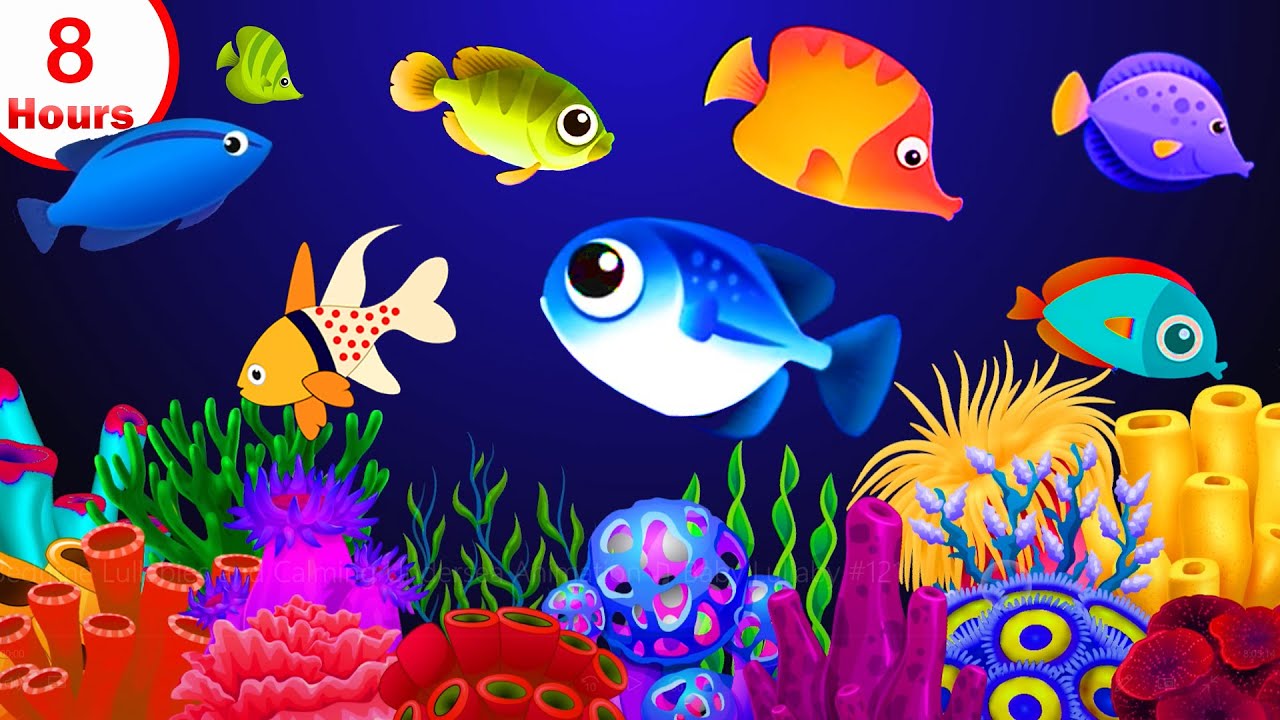 Bedtime Lullabies and Calming Undersea Animation ♫ Baby Lullaby #121