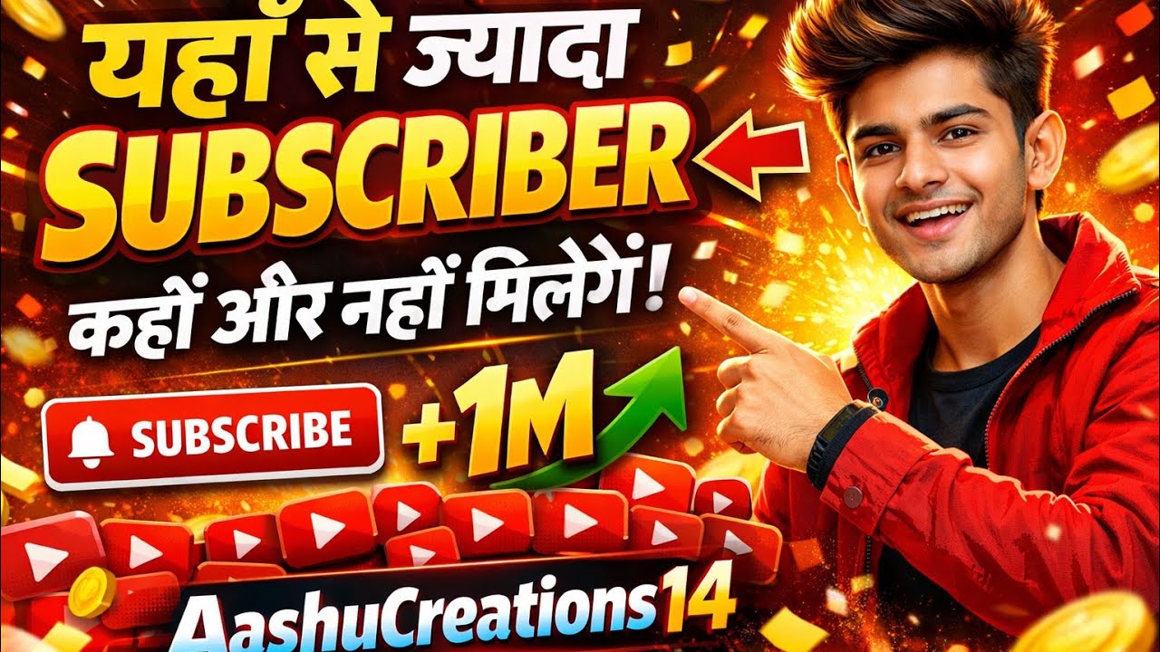Get Maximum Subscribers🔥🔥🔥🔥🔥