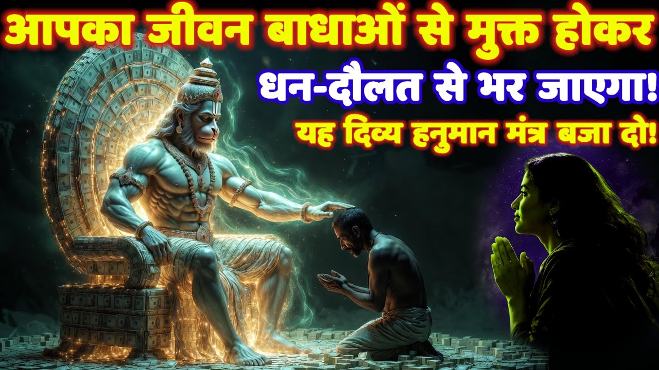 🔥 हर बाधा नाशक हनुमान महामंत्र! किस्मत बदल देगा बजरंगबली का यह मंत्र || Hanuman Mantra