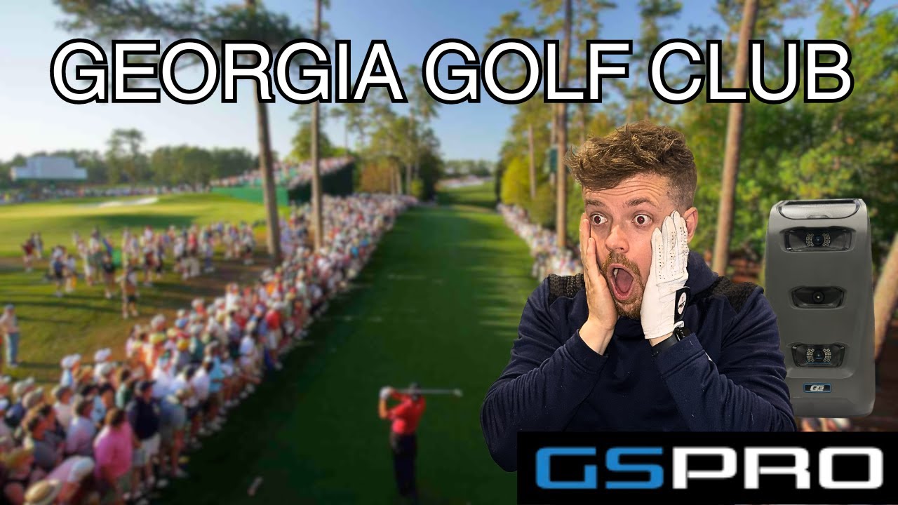 ГОЛЬФ-КЛУБ ДЖОРДЖИИ на GSPRO | GOLF SIM | 4K
