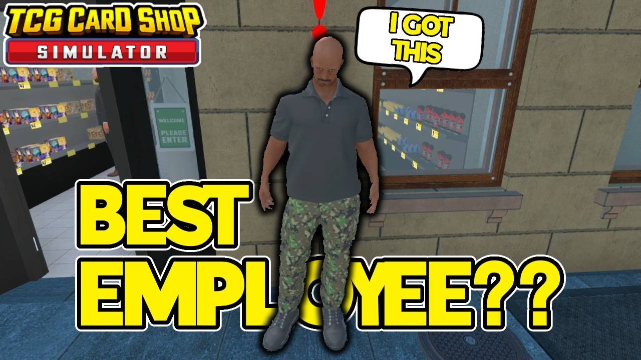This Employee Changes EVERYTHING - TCG Card Shop Simulator