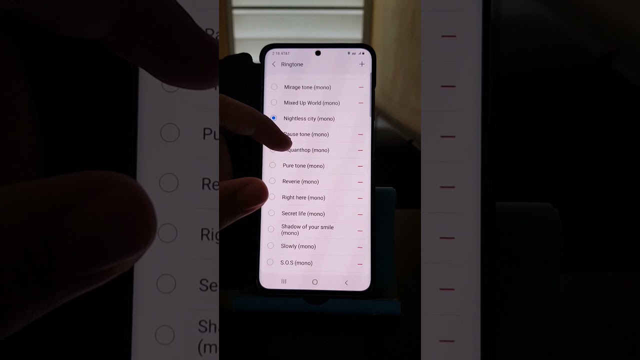 Real Retro ringtones on my Galaxy S20 5G