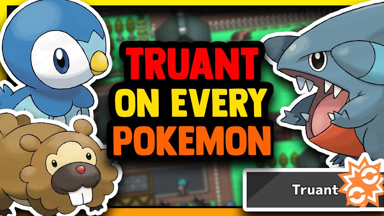 Can I Beat Pokemon Platinum While Having TRUANT On EVERY POKEMON?