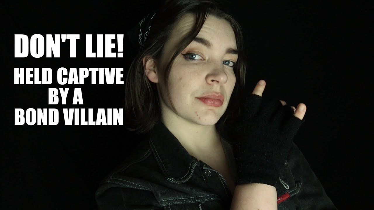 ASMR You'll Tell The Truth! Bond Villain Interrogates You [Binaural]