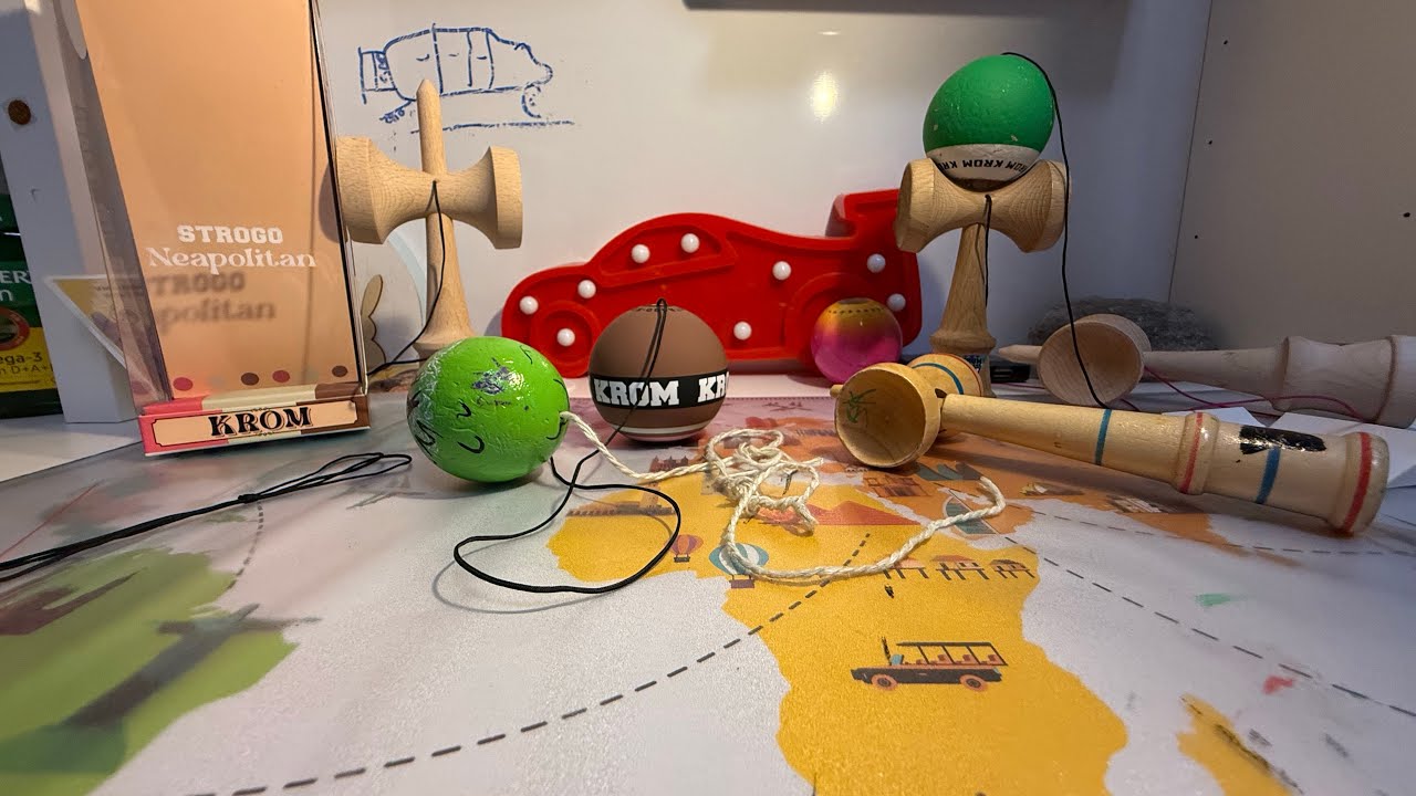 Unboxing kendama krom
