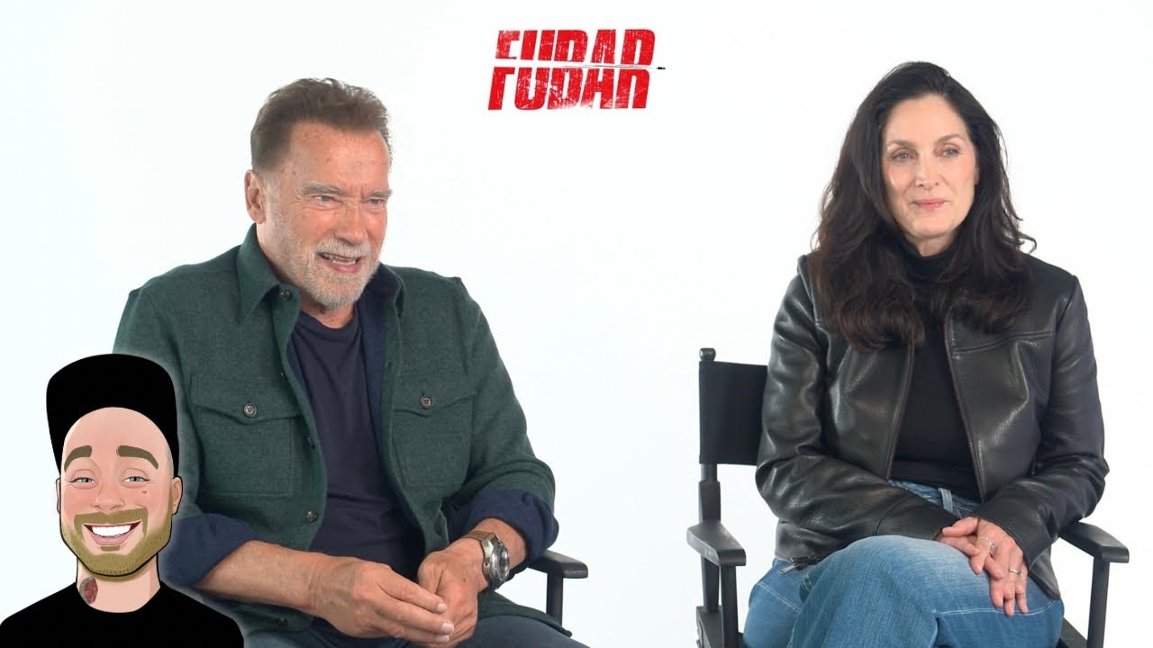Arnold Schwarzenegger & Carrie-Anne Moss  - Interview | FUBAR S2 | Netflix