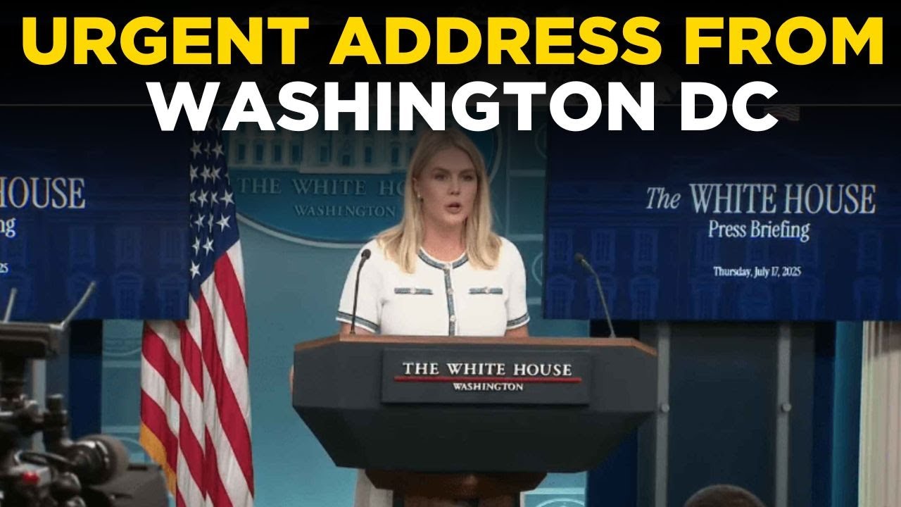 WHITE HOUSE BRIEFING LIVE | Karoline Leavitt Addresses The Nation Amid Ongoing Greenland Crisis