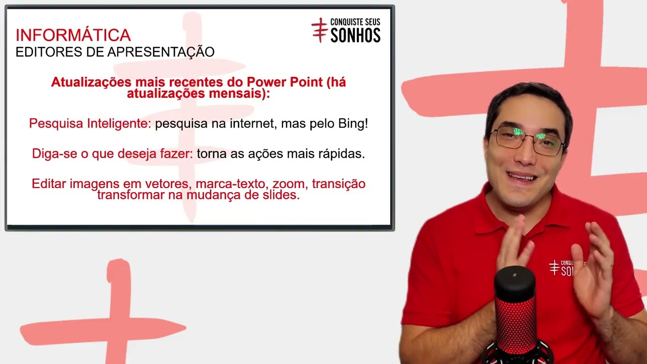 EDITORES DE APRESENTAÇÃO - INFORMÁTICA - CARGO ENSINO MÉDIO - CONCURSO PÚBLICO