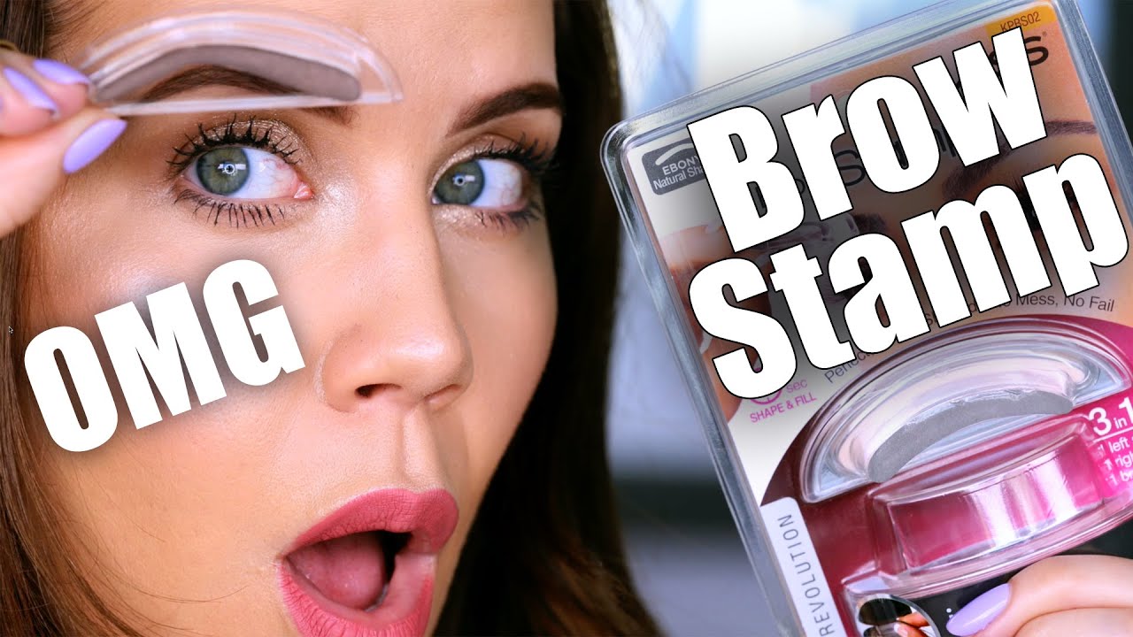 OMG ... Does THIS EYEBROW STAMP Really Work???