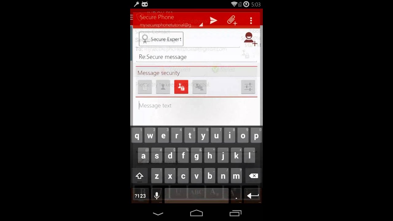 How to decrypt messages in my Secure Mail