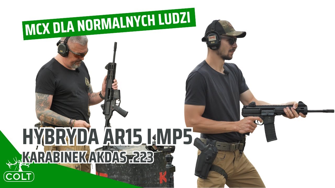 Chcesz MCX'a, ale mieszkasz w Polsce? Tania hybryda AR15 i MP5 w kalibrze .223 AKDAS SEM-223