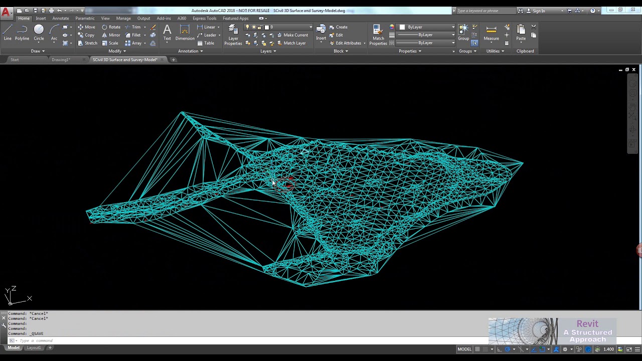 Tutorial   AutoCAD Civil 3D Surface to Revit Toposurface