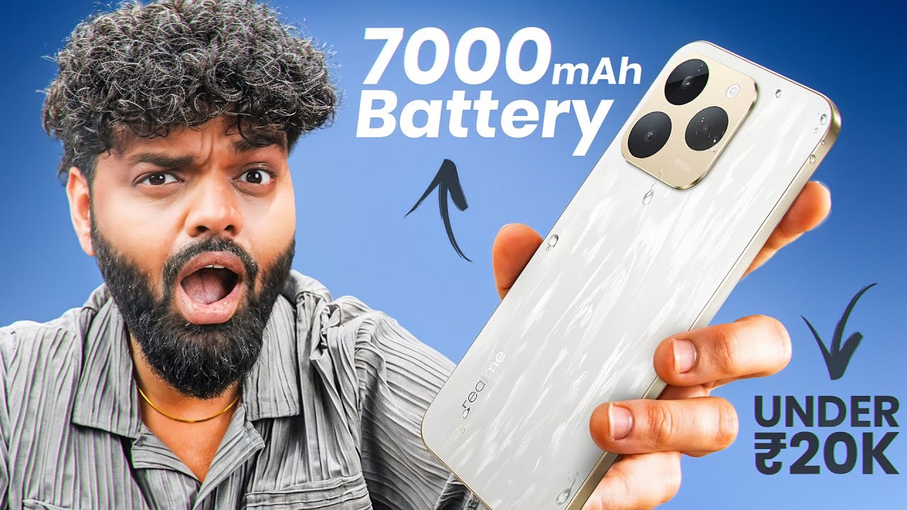 Realme 15T⚡iPhone-Like Design Under ₹20,000!