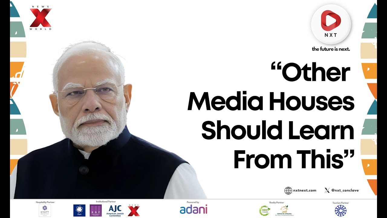 NXT Conclave 2025: PM Narendra Modi's Full Speech on NewsX World Channel Launch