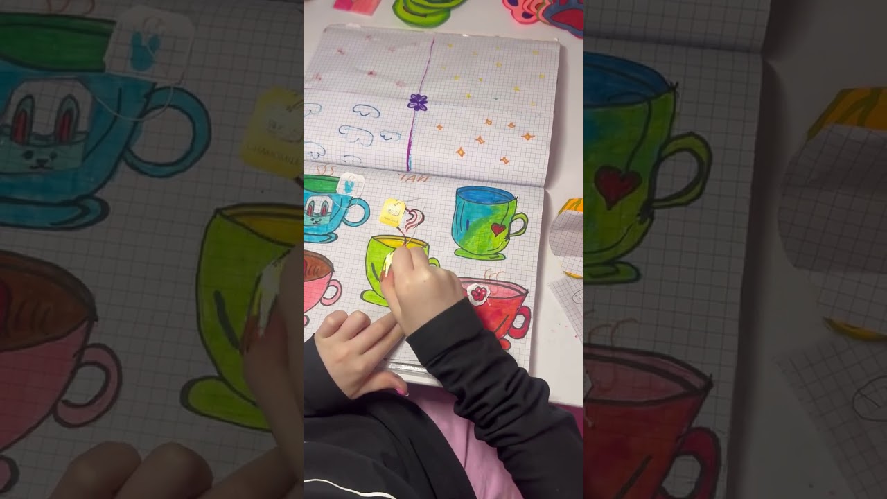 Паперові наліпки.🥰