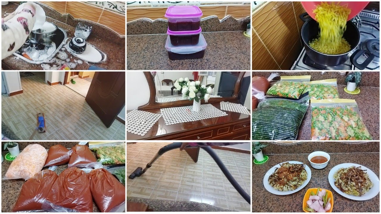روتين صباحى مليان خير 🌿 أمه دعياله اللى يتجوز ست بيت شاطره وربنا بيحبه كمان 😂