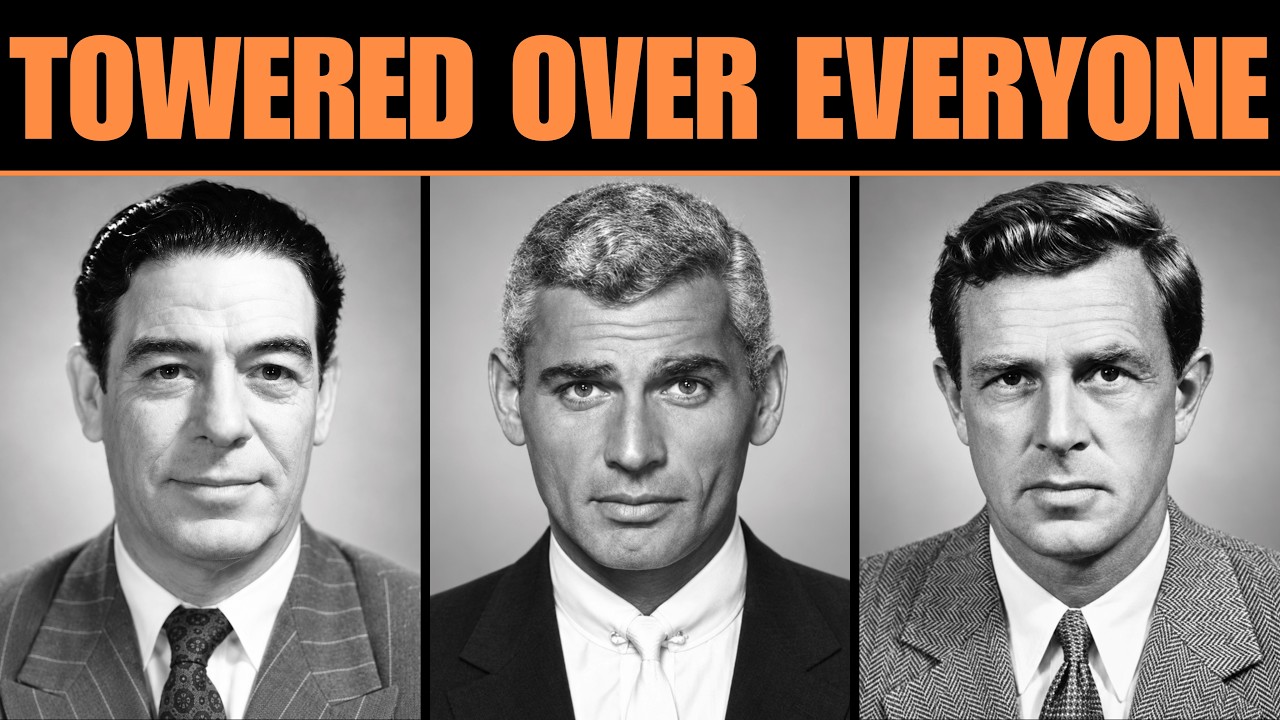 25 Golden Age Hollywood Actors Who Were Actually REAL LIFE GIANTS