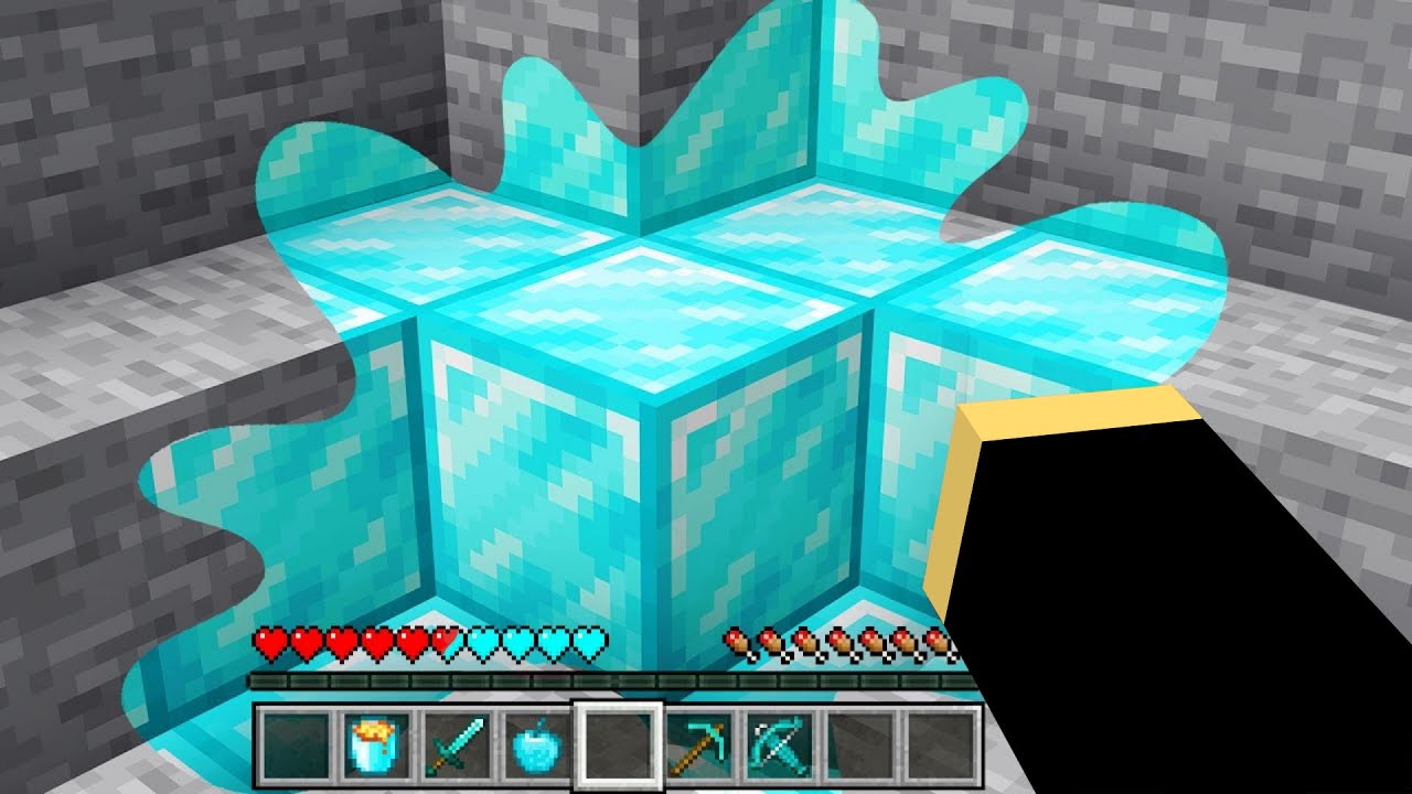MINECRAFT DE AMIHEZ ÉRSZ GYÉMÁNTTÁ VÁLTOZIK!