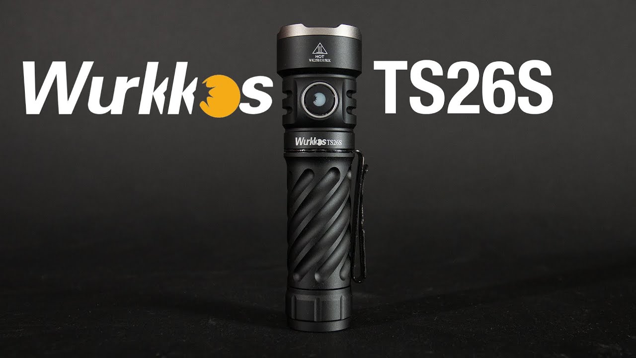 Wurkkos TS26S High CRI EDC Flashlight - Review and Unbox