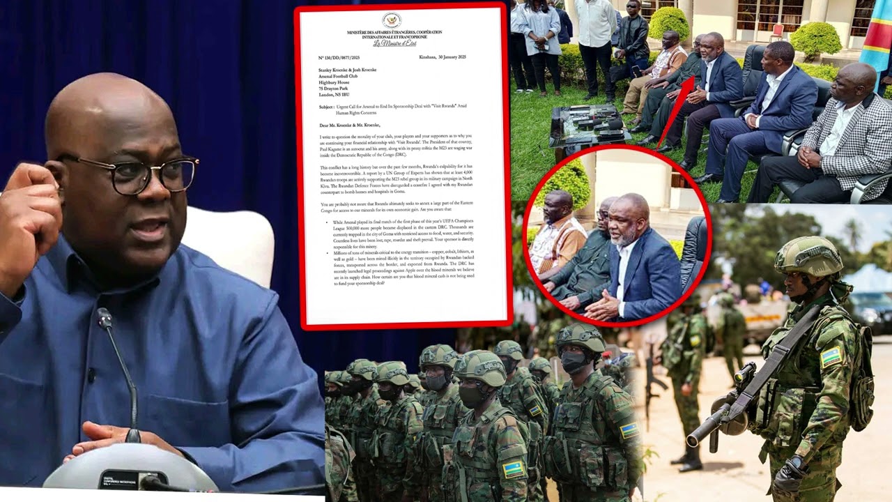 Tshisekedi ahise asohora itangazo,ati ingabo z'u RWANDA nizo zishe abantu Bukavu