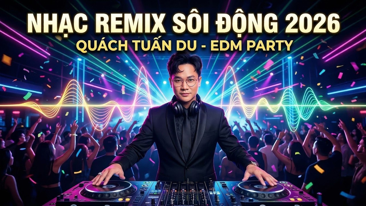 NHẠC REMIX SÔI ĐỘNG 2026 - QUÁCH TUẤN DU | Liên Khúc Nhạc Trẻ Remix Khiến Triệu Người Mê