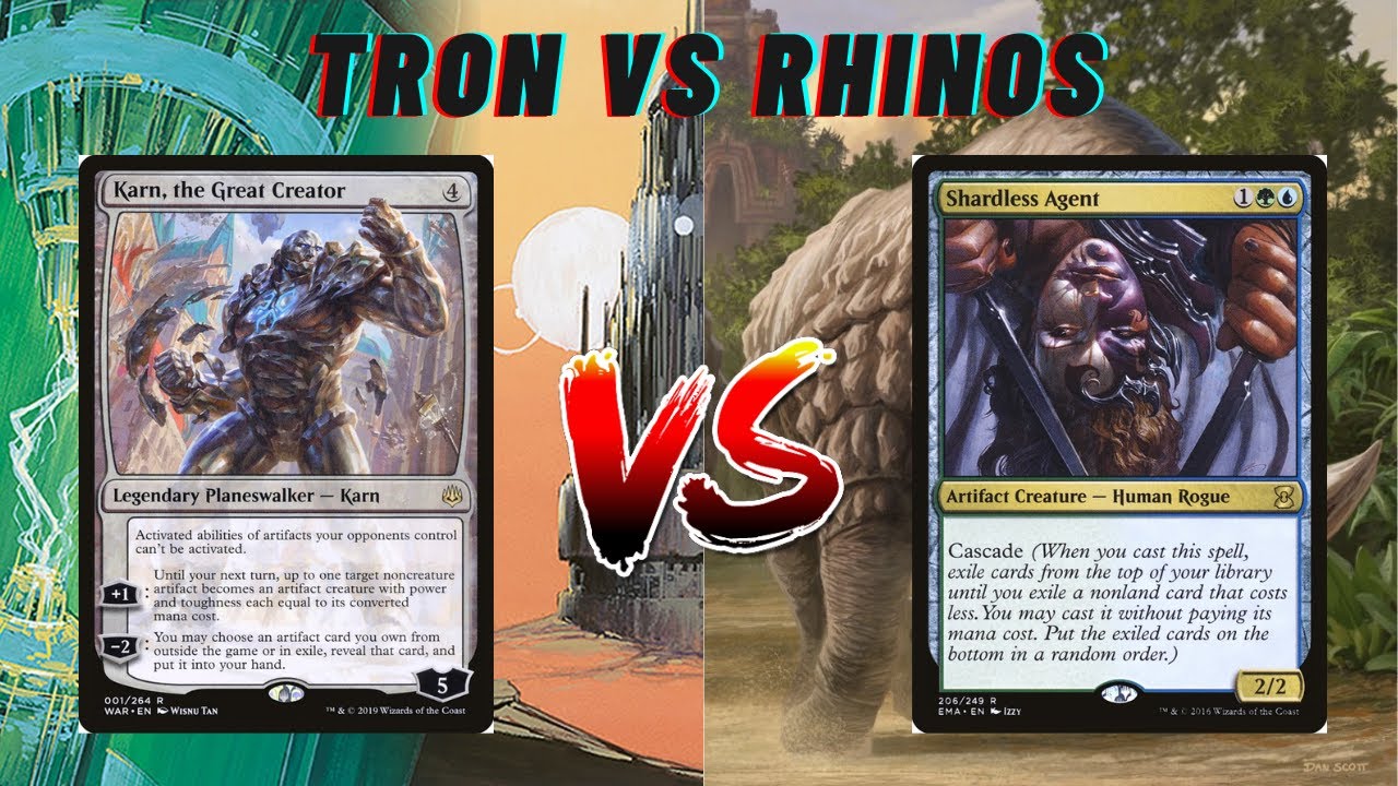 Mono Green Tron Vs Temur Rhinos! - Modern Gameplay