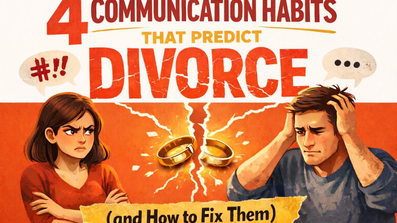 4 Communication Habits That Predict Divorce (and How to Fix Them)