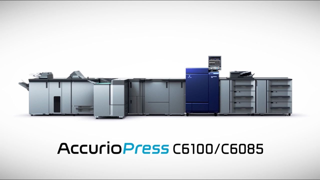Konica Minolta AccurioPress C6100 Digital Color Press with IQ-501 Optimizer