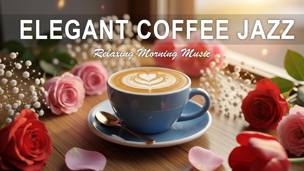 Elegant Coffee Jazz ☕Soft Coffee Jazz - Smooth & Relaxing Jazz for Work, Study & Sleep