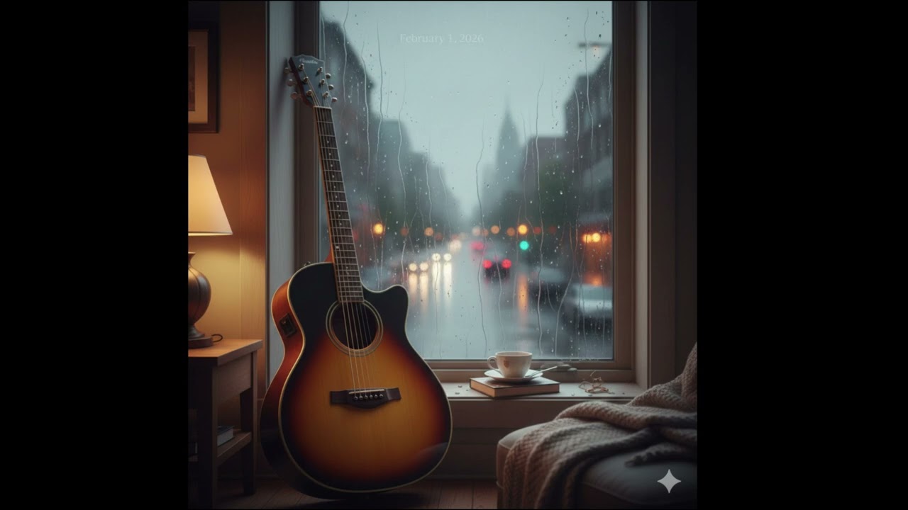 Rain on the window #relaxing music