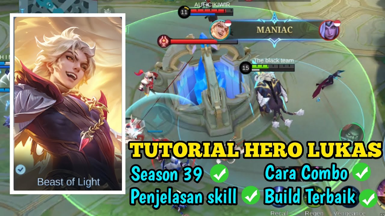 (TERBARU) CARA MAIN LUKAS EXP LANE | MOBILE LEGENDS