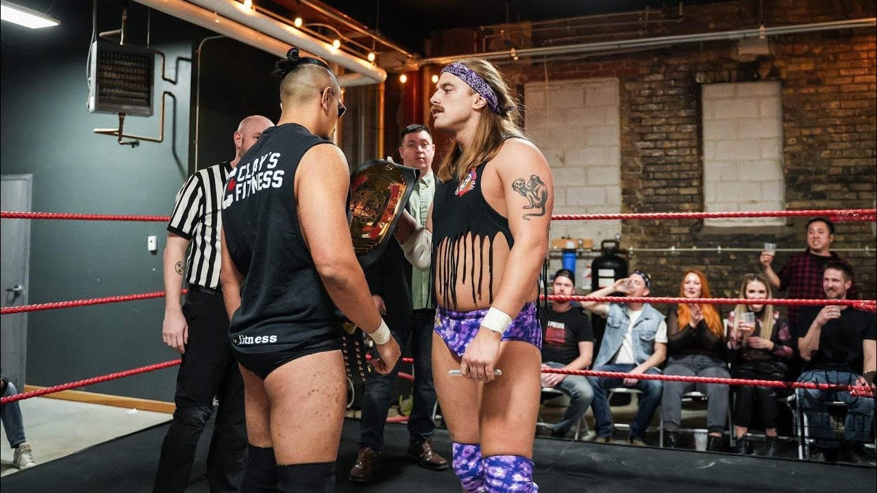 VIKRAM PRASHAR VS RODNEY MATTHEWS - HAMMERLOCK PURE WRESTLING CHAMPIONSHIP - FULL MATCH! 02/25/23