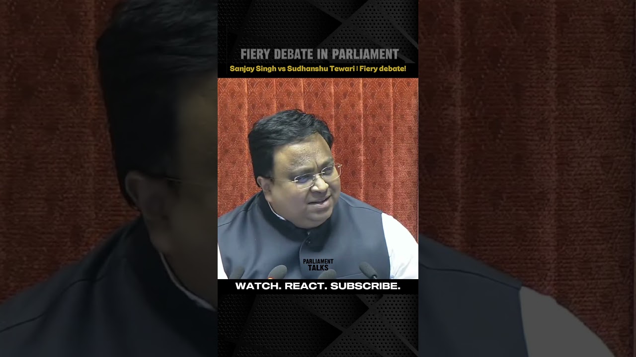 Sanjay Singh vs Sudhanshu Tewari | Fiery debate | #shortvideo