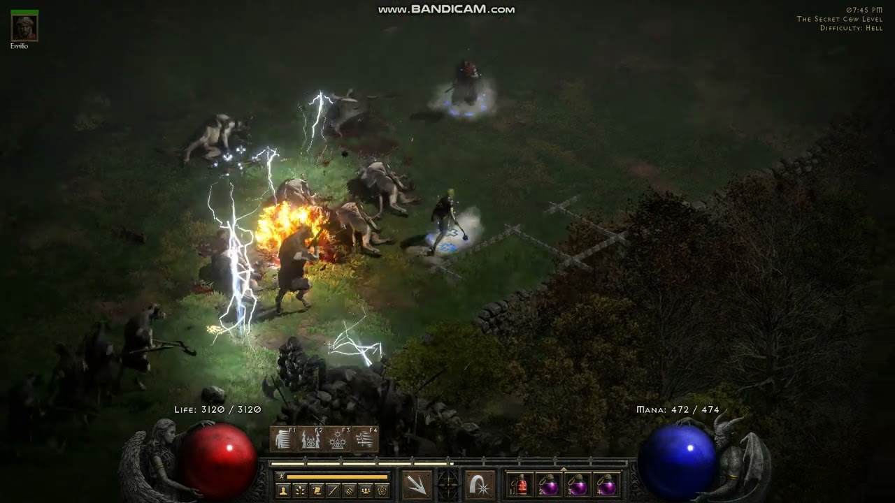 Lightning/Death Sentry Assassin (Trapsin) in Hell Cow Farm
