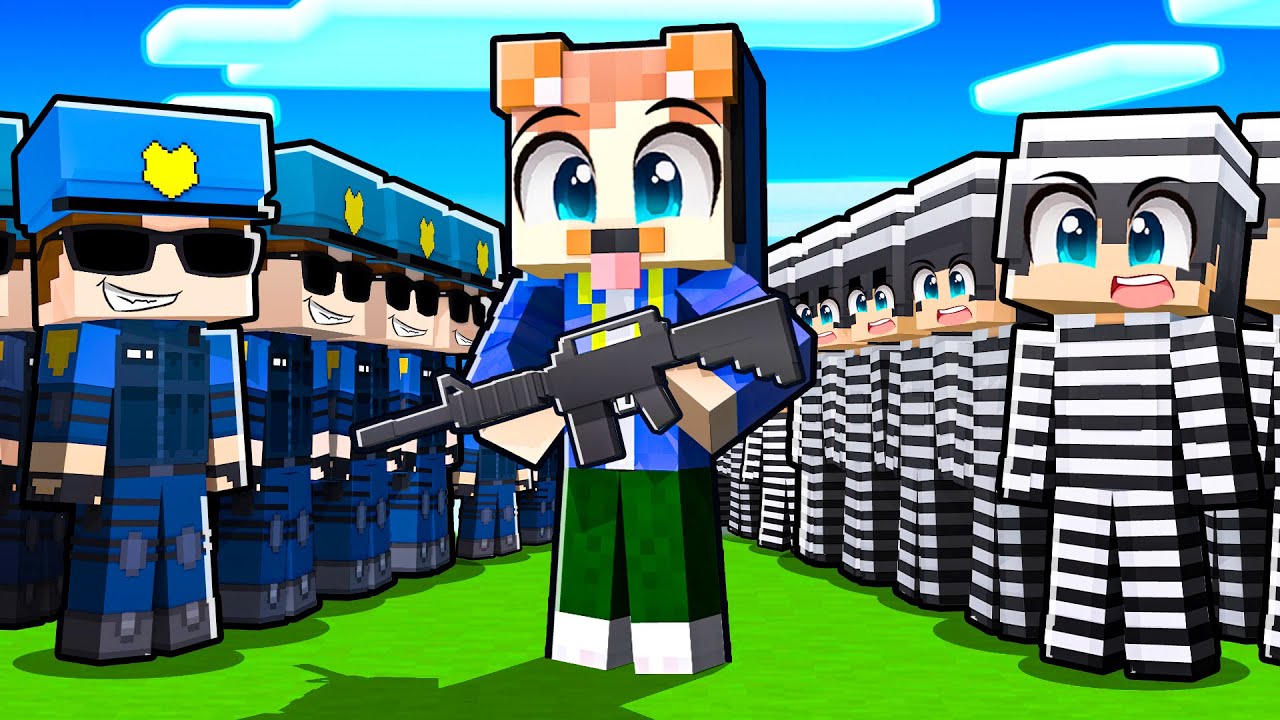 MINECRAFT POLIZEI VS. VERBRECHER ZIVILISATION!