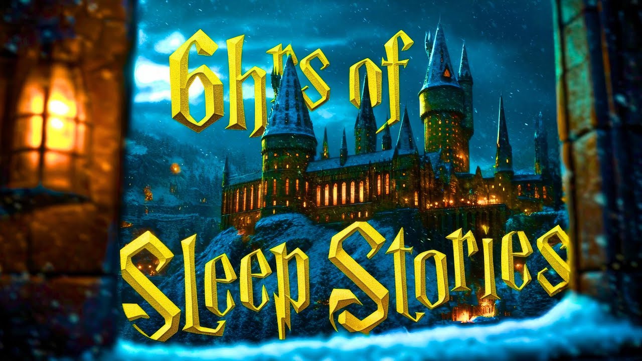 6 HOURS of Harry Potter Inspired Bedtime Tales | ASMR & Cozy Ambience For Sleep