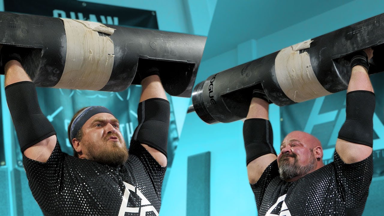LOG PRESS FOR REPS WITH GABE PENA