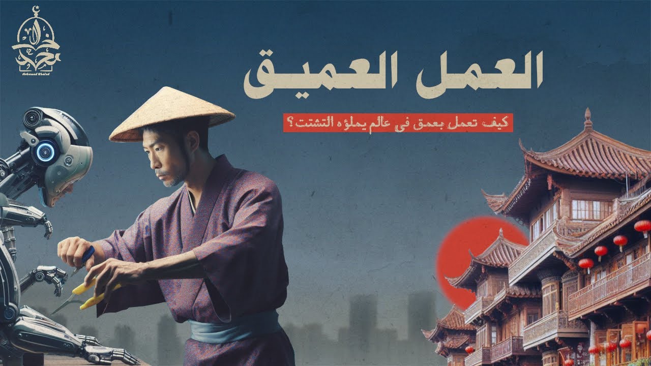 كيف تعمل بعمق في عالم يملؤه التشتت ؟ ملخص كتاب سيغير حياتك المهنية و الدراسية