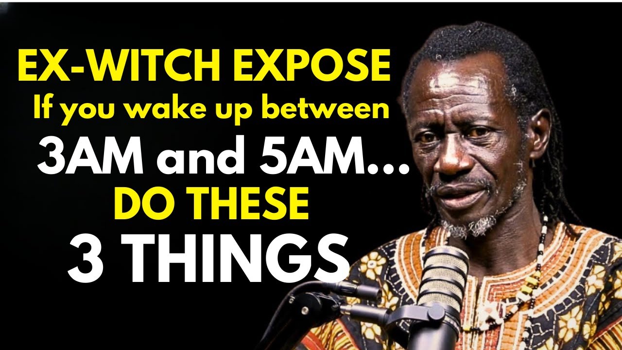 Ex Witch EXPOSES : If you wake up between 3AM and 5AM DO THESE 3 THINGS