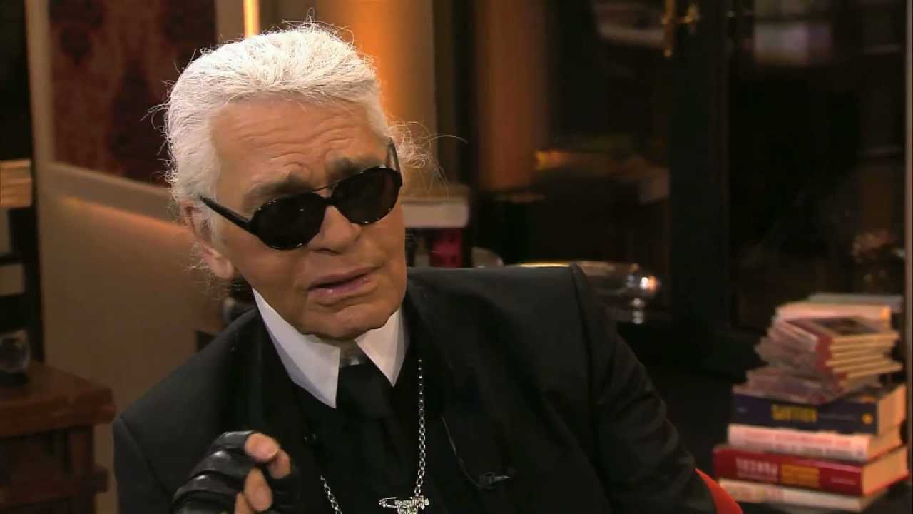 Exklusives Karl Lagerfeld Material von 