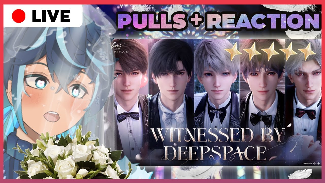 💍 Niyeko Plays Witnessed By Deepspace Event | Love and Deepspace Pulls and Reactions 🥂